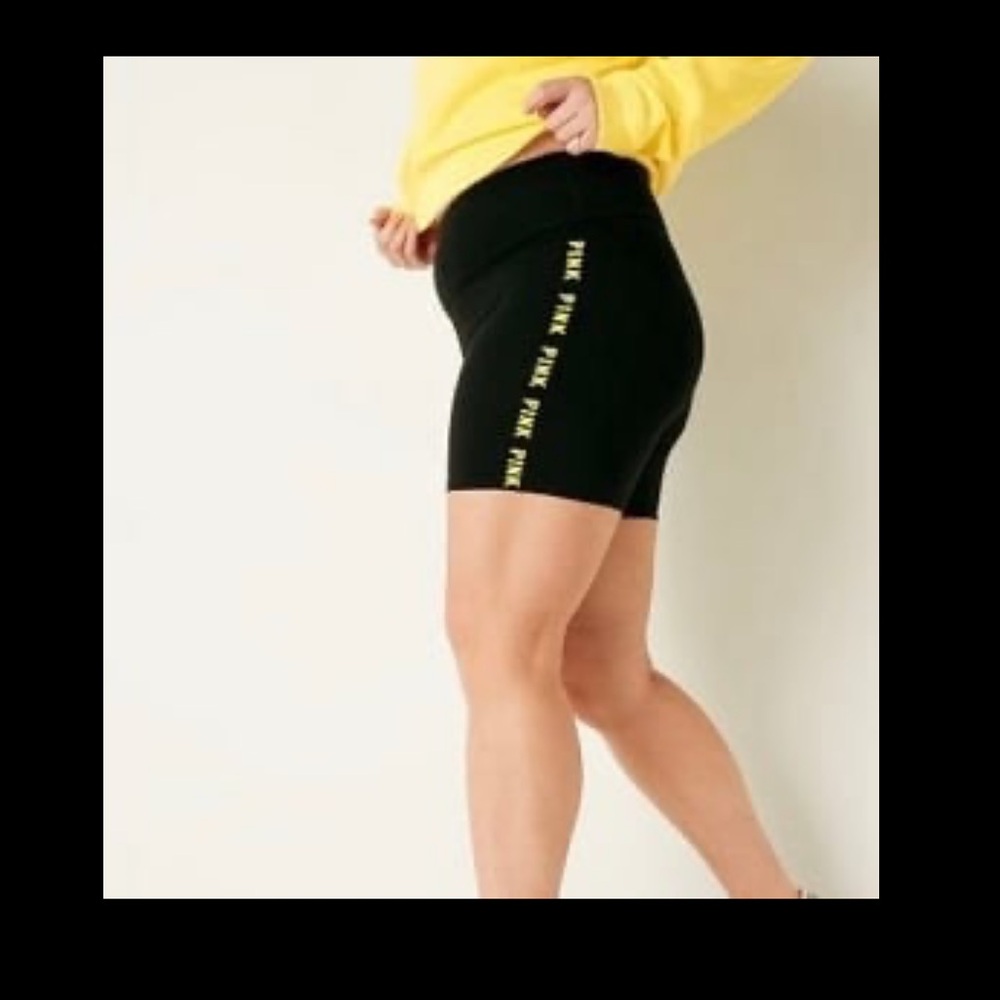 Victoria’s Secret PINK Cotton High Waist 6” Biker Shorts